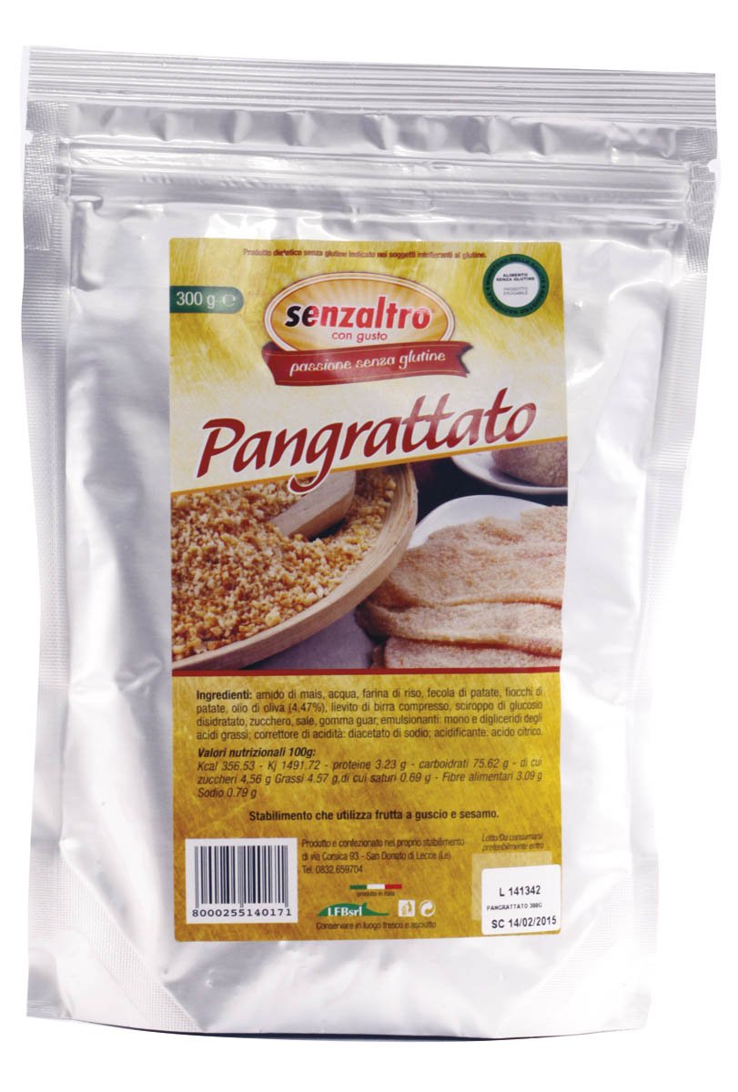 Image of Senzaltro Pangrattato Senza Glutine 300g 930168455